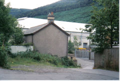 
Lower tinplate works, Railway from Lower works, Abercarn, July 2003